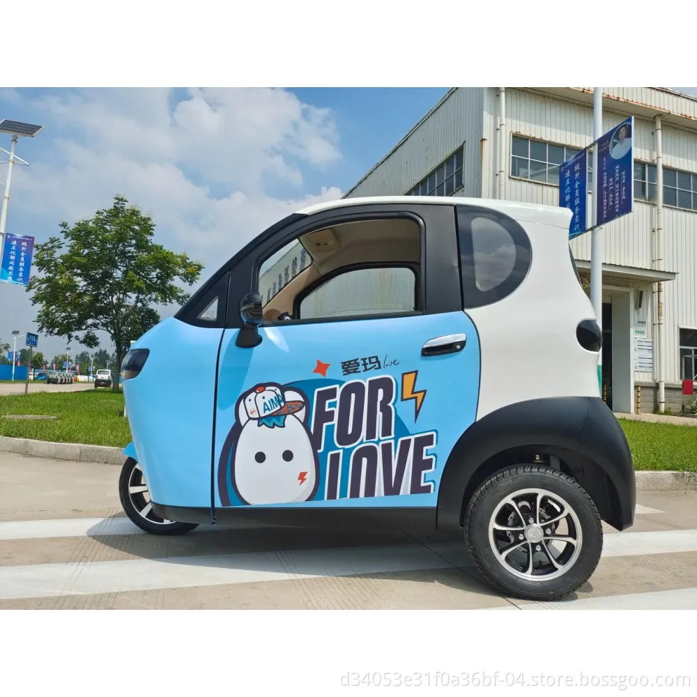 B02 M1 Mini Safe and Convenient Frame Plastic Electric Tricycle for Old People